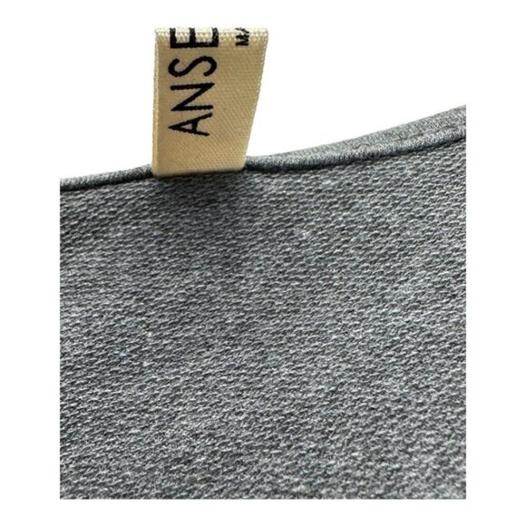 Anself Long Sleeve V-neck Dress Grey Size 2XL - Picture 3 of 7